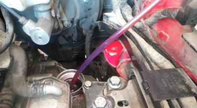 How to change the oil in a DSG box